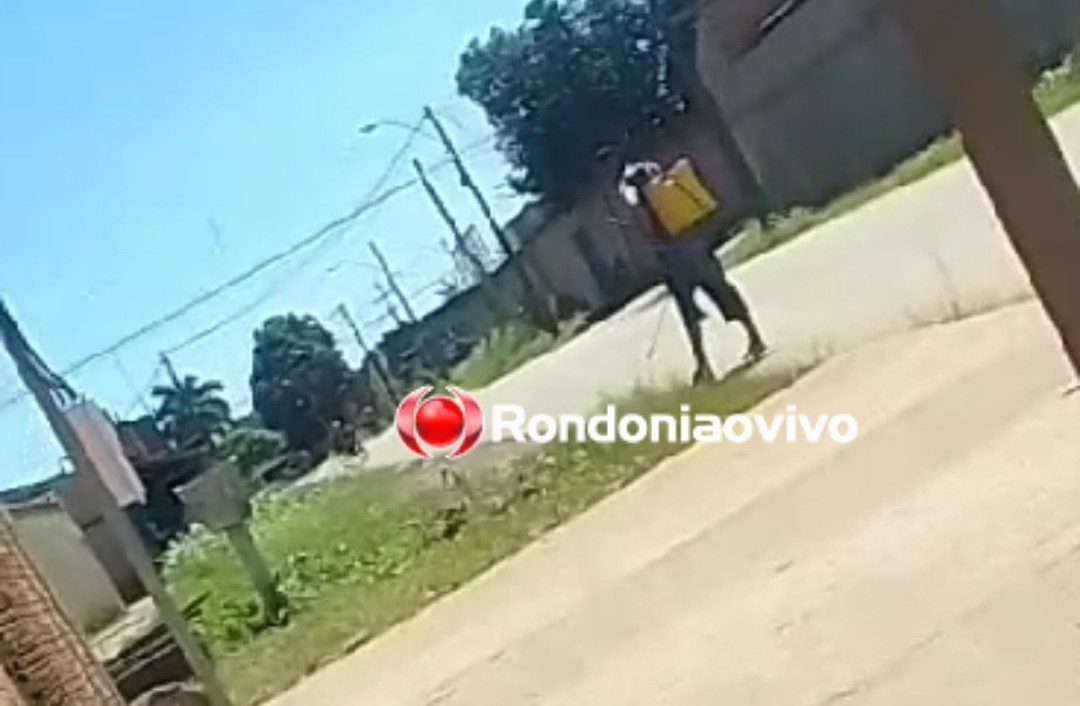 VÍDEO: Roçador de quintal é assassinado a tiros nos fundos de residência