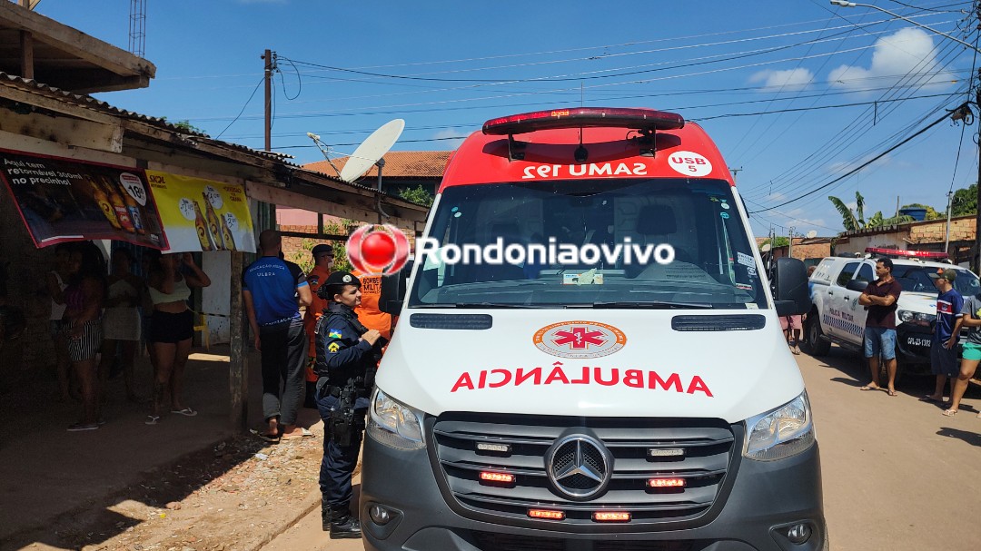 FAMÍLIA ATINGIDA: Criminosos chegaram em carro durante triplo atentado a bala