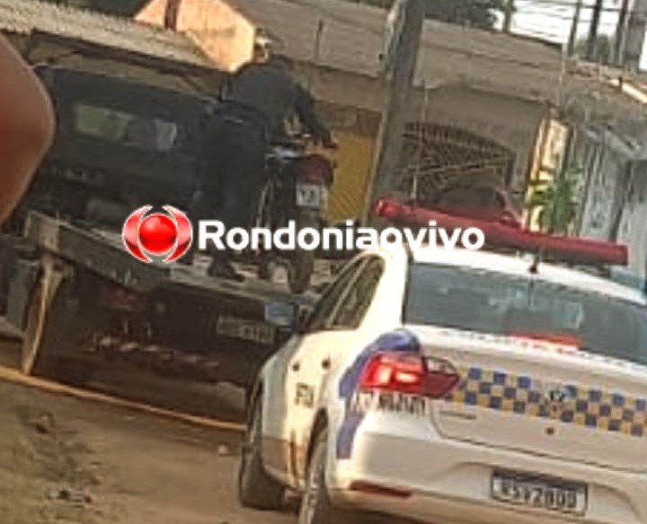 ABANDONADA: Mais uma motocicleta roubada é recuperada no bairro do Roque 