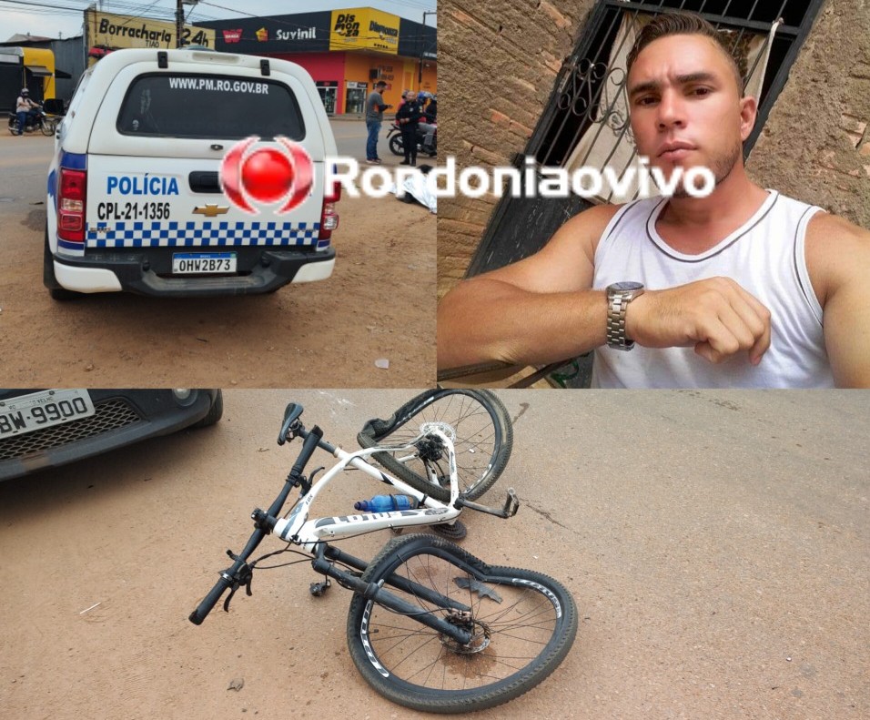 TRAGÉDIA: Motorista foge após atropelar e matar ciclista na Mamoré