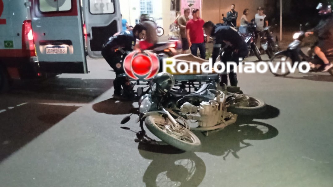 NA RIO DE JANEIRO: Mulher em moto fica lesionada após condutor de carro fazer conversão 
