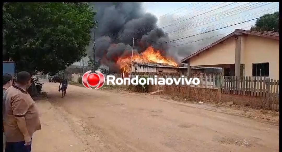 URGENTE: Residência em Extrema é destruída por incêndio - VEJA VÍDEO 