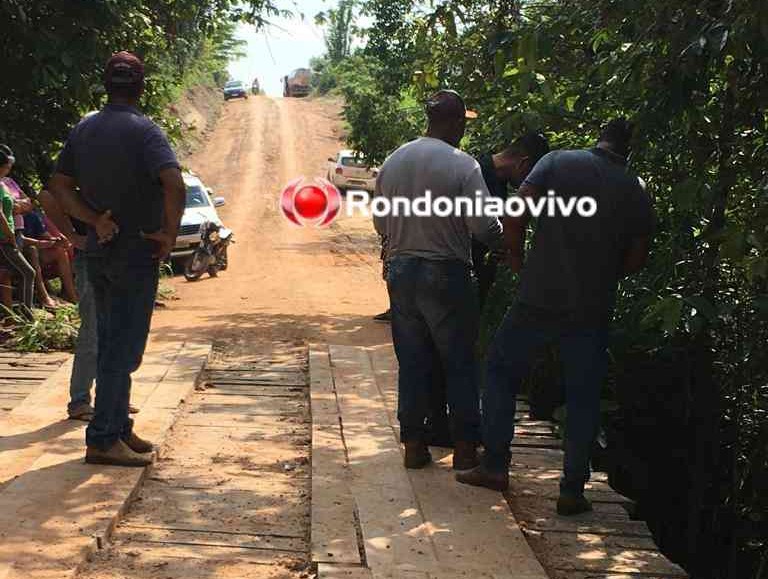 CAIU DA PONTE: Idoso é encontrado morto dentro de rio junto com motocicleta