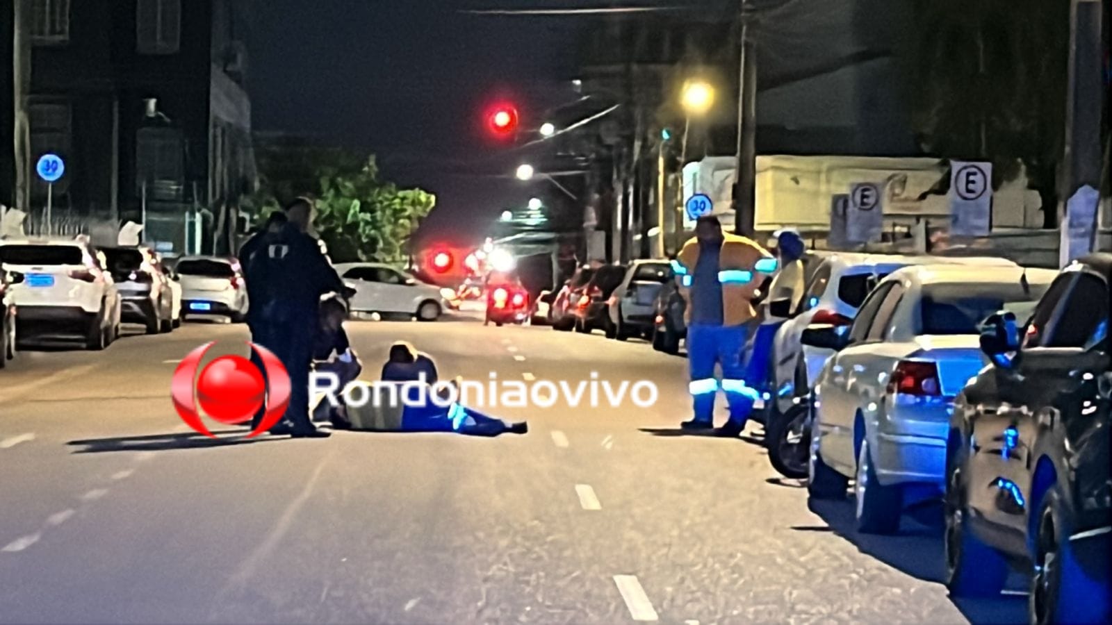 URGENTE: Mulher sofre grave queda de moto ao desviar de gato em frente a Catedral