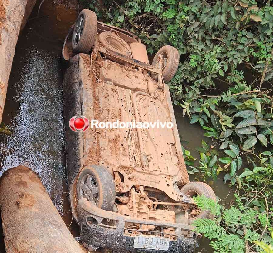 URGENTE: Bebê e outras duas pessoas morrem após carro cair de ponte na capital 