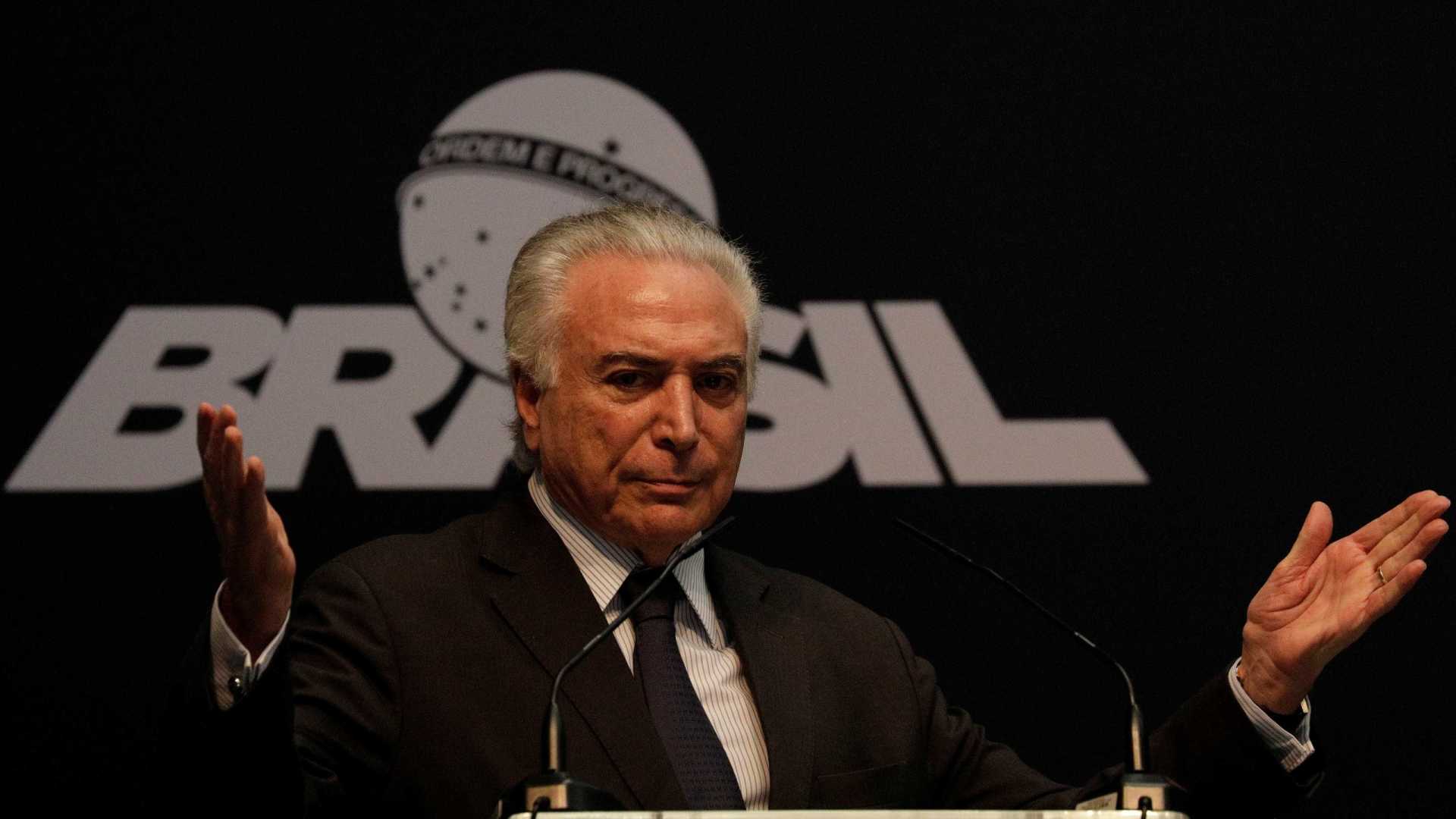 STF autorizou quebra de sigilos em inquérito que mira Temer, afirma PGR