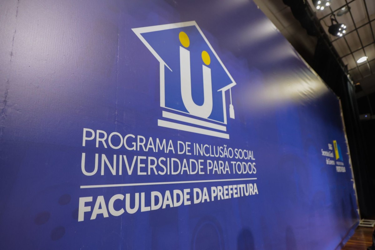 FACULDADE DA PREFEITURA: Inscrições abertas para curso superior com apoio da Prefeitura