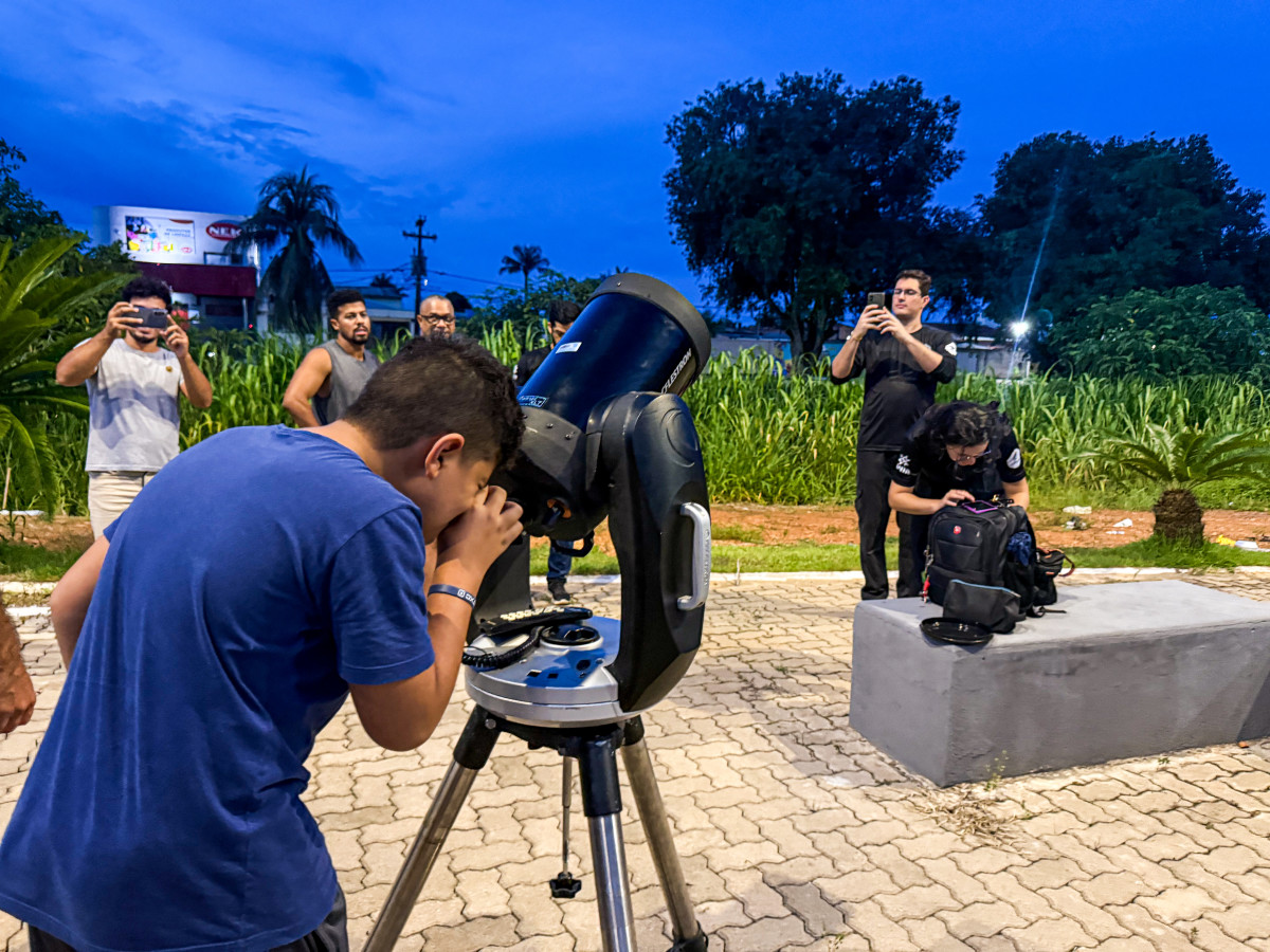 ASTRONOMIA: Crateras na lua poderão ser observadas em Porto Velho durante evento