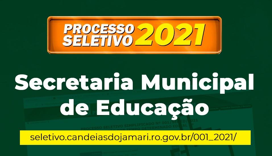 SALÁRIO DE ATÉ R$ 2,8 MIL: Prefeitura de Candeias abre seleção para contratação de profissionais de educação