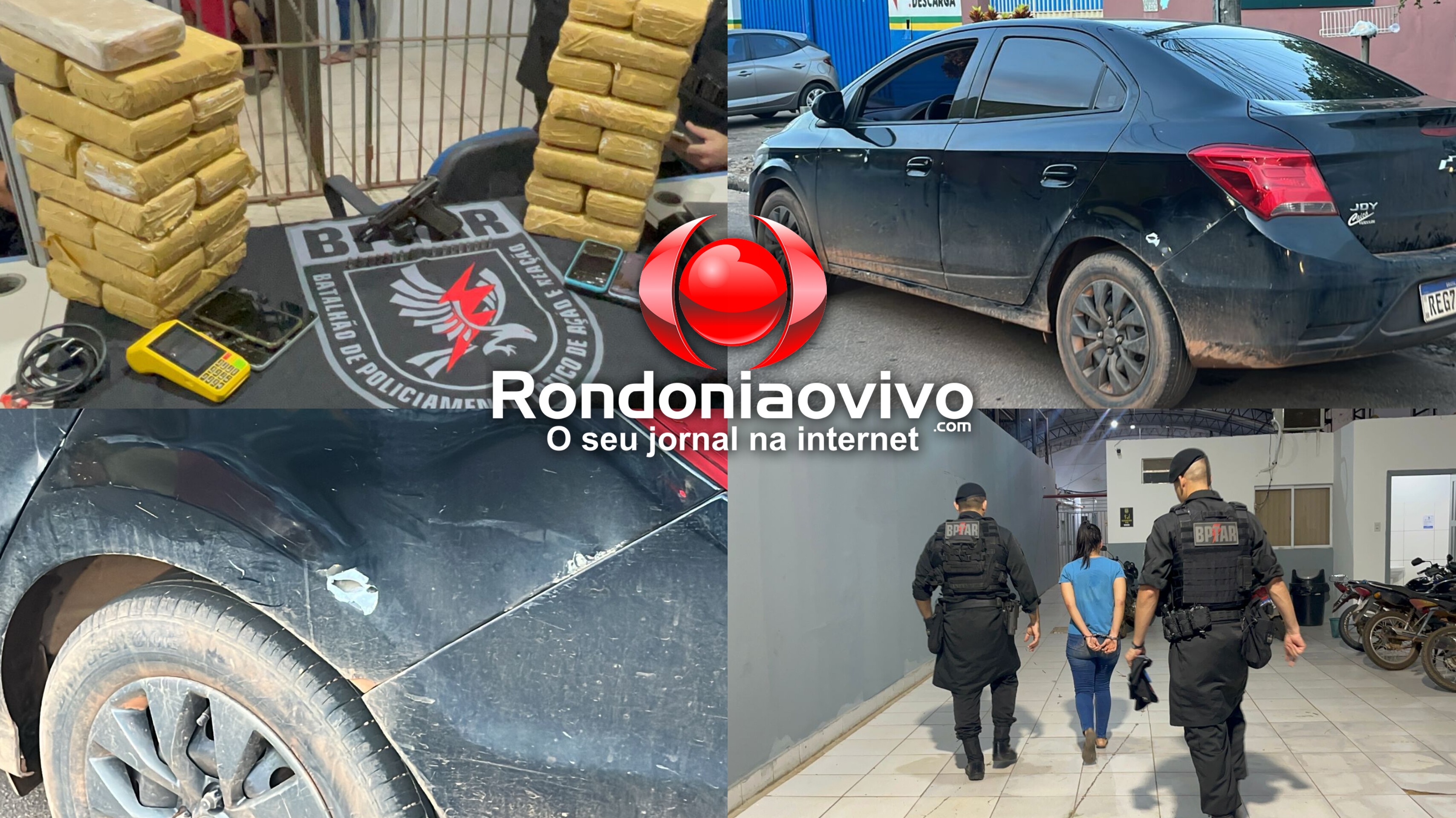 URGENTE: Dois são baleados em confronto com a polícia