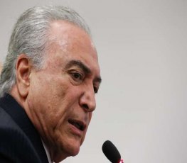 GAFE - “Ampliei os recursos para 10 bilhões de Cruzeiros”, diz Temer