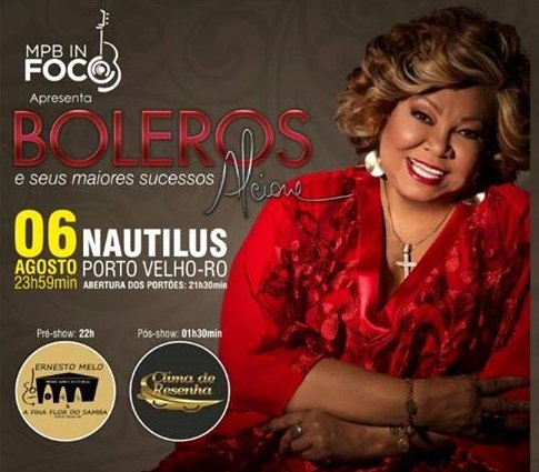 ULTIMAS UNIDADES - Garanta sua entrada no show da Alcione