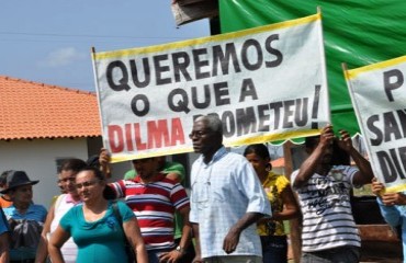 Manifestantes de Mutum-Paraná prometem fechar a Usina de Jirau