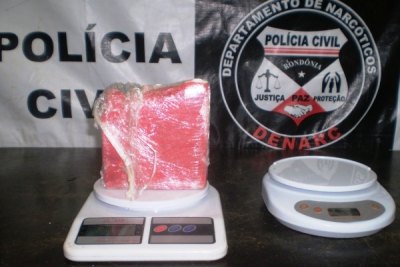 Polícia Civil apreende 635g de cocaína em residência
