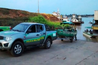 ALUVIÃO - Polícia Ambiental deflagra operação contra garimpo ilegal em Porto Velho