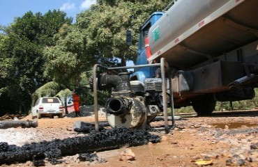 Princípio de incêndio em posto de combustível na zona Norte de Porto Velho quase provoca desastre 