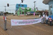 Outubro Rosa estimula prevenção do câncer em mulheres de Buritis