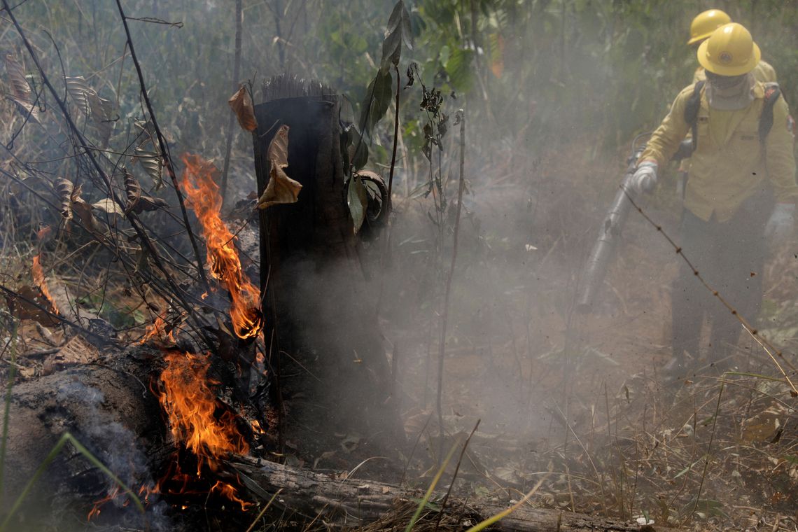 COMBATE: Operação contra incêndio na Amazônia pode ser prorrogada por um mês