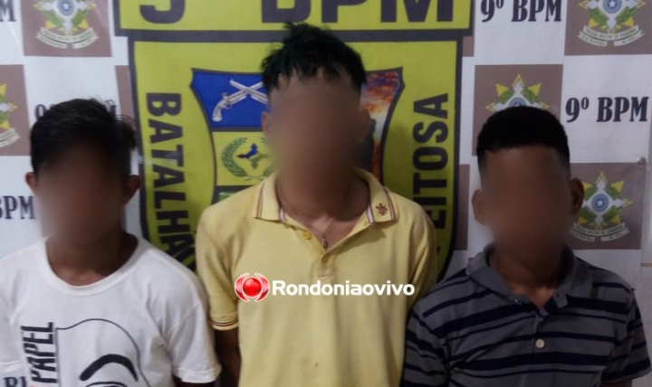 ARRASTÃO: Adolescentes são detidos após invadirem residência de agente penitenciário