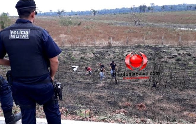 CHOCANTE: Ossada humana é encontrada em cascalheira nas margens da BR-364