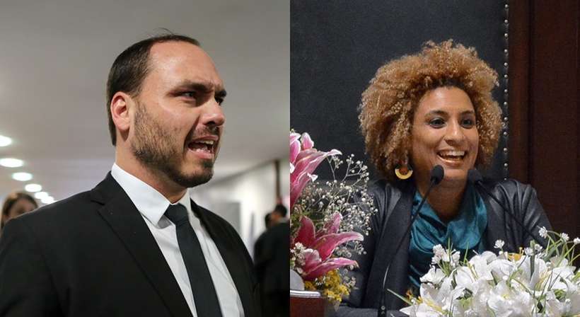 DÚVIDAS: Polícia investiga relação e discussão entre Carlos Bolsonaro e Marielle