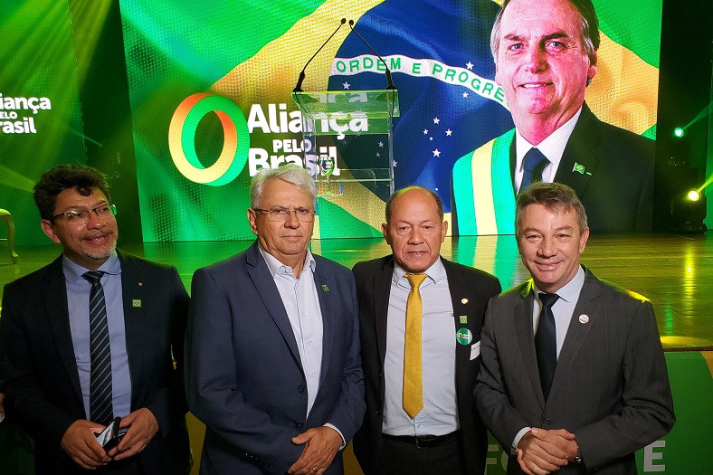 NOVO PARTIDO: Coronel Chrisóstomo participa da 1ª convenção do partido Aliança pelo Brasil