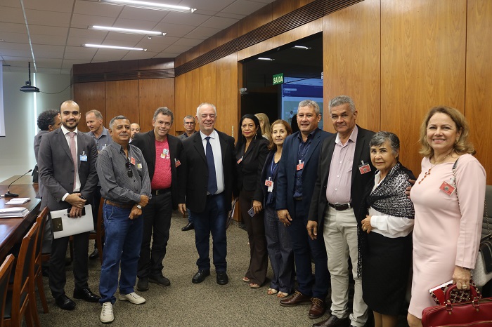 TRANSPOSIÇÃO: Deputado Federal Mauro Nazif participa de reunião no Ministério da Economia