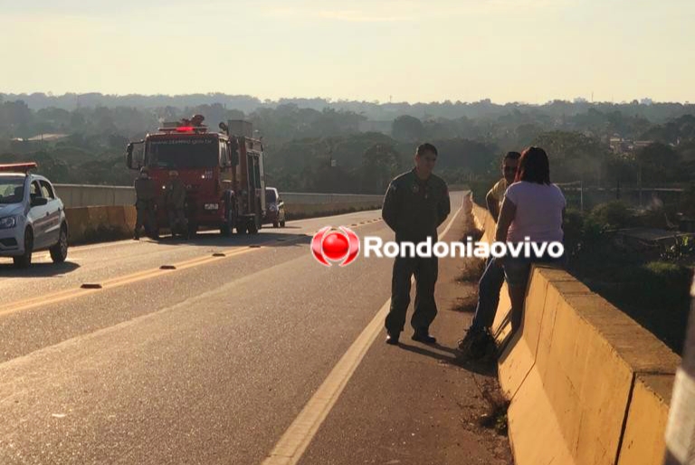 DESESPERO: Mulher ameaça se jogar da ponte do rio Madeira