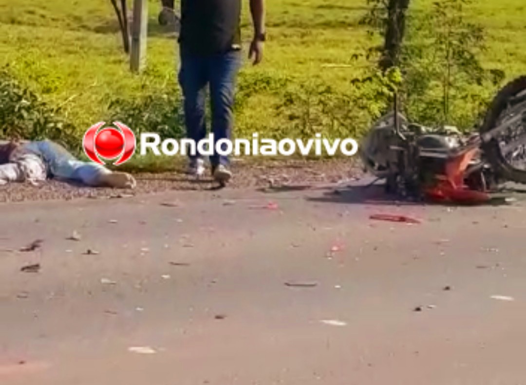 FATAL: Motociclista morre atropelado por carreta na BR-364