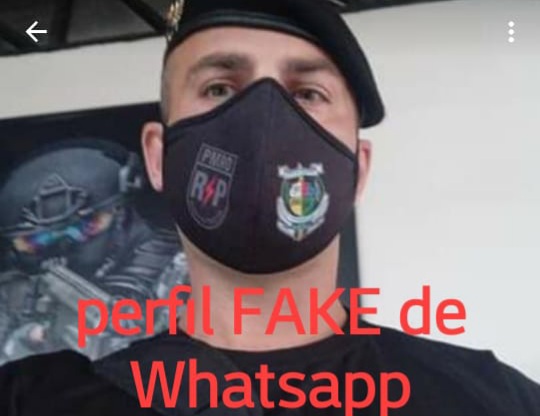 GOLPE: Criminoso vem usando perfil Fake de Oficial da PM para estelionato