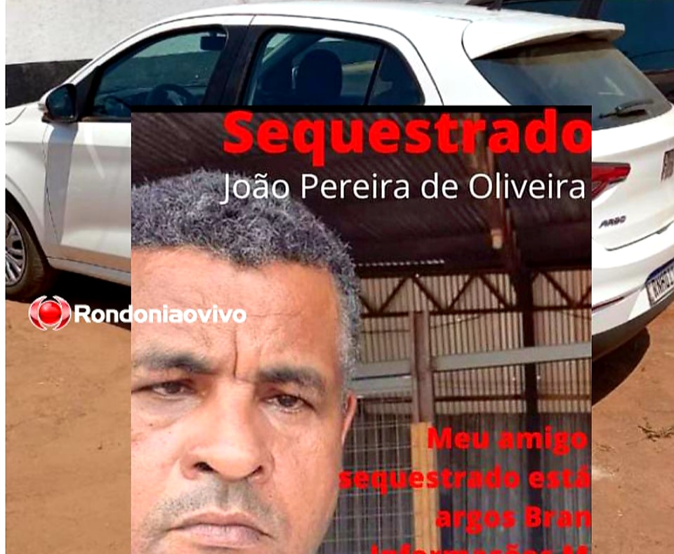 DESAPARECIDO: Polícia tenta localizar homem sequestrado na capital após roubo de carro