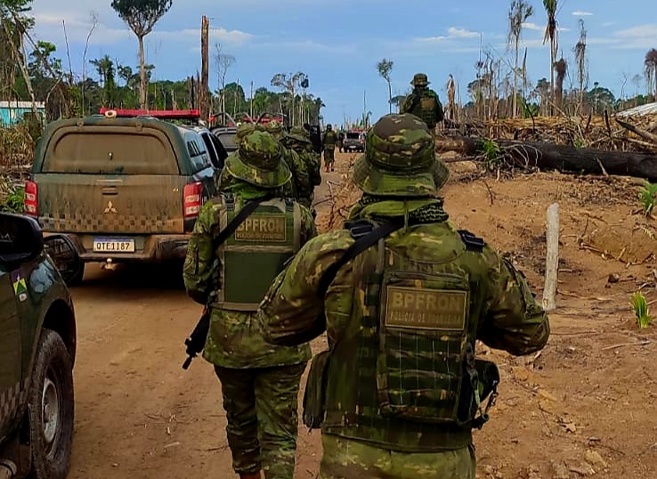 OPERAÇÃO NOVA MUTUM: Líder de invasores de terra é preso em ação da PM