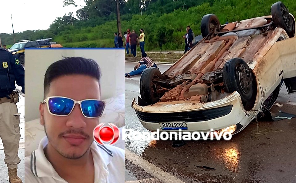 NÃO RESISTIU: Morre motorista vítima de grave capotamento na BR-364