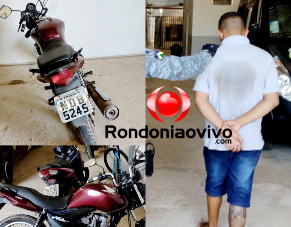 MOTO ROUBADA: Adolescente tenta fugir da PM, mas é perseguido e detido após acidente