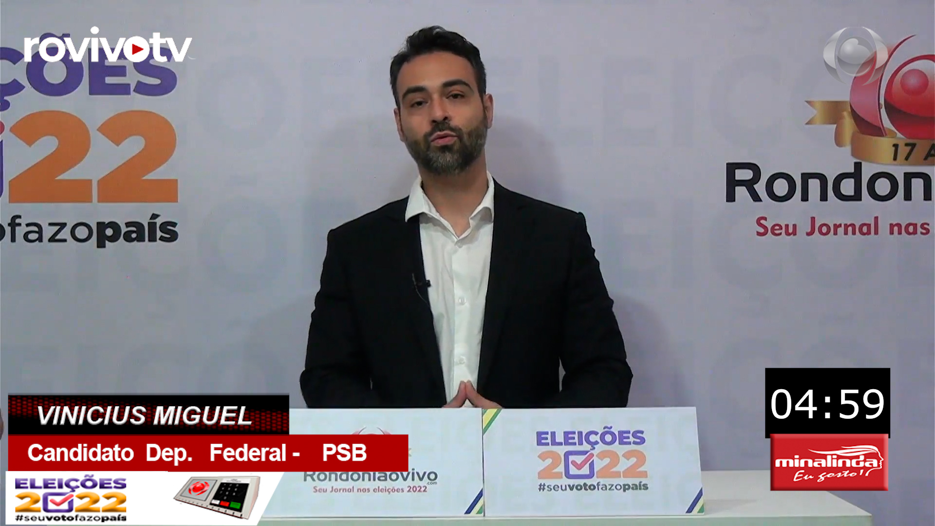 VENHA DEBATER CONOSCO: Vinicius Miguel - Candidato Dep. Federal - Partido Socialista Brasileiro