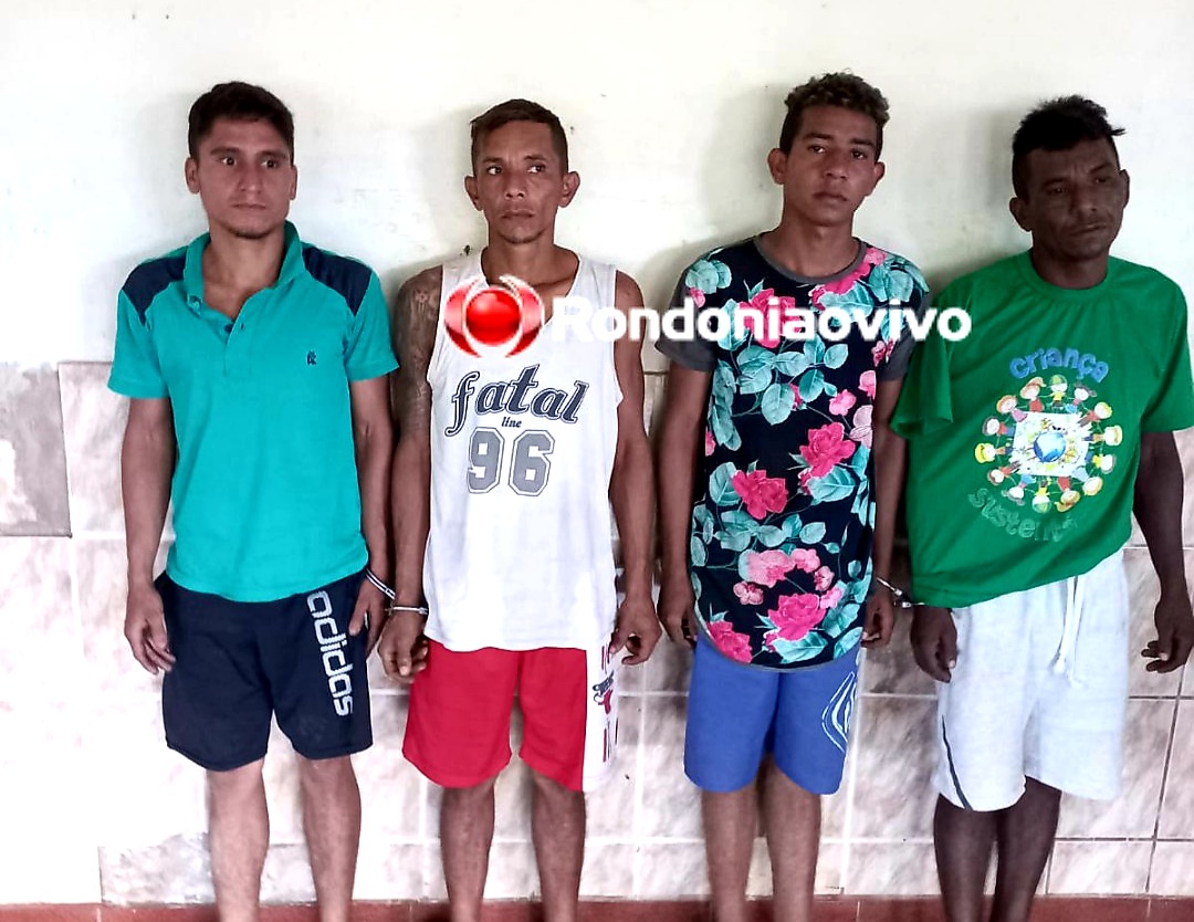 QUADRILHA: Membros de facção de Porto Velho são presos com várias armas pela PM do Amazonas