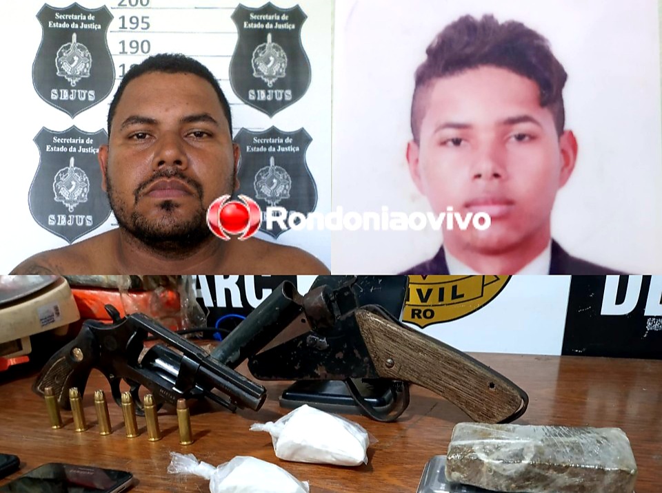 TRÁFICO EM FAMÍLIA: Tio e sobrinho são presos com drogas e armas pelo Denarc