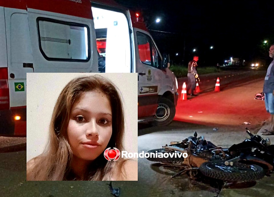 TRÁGICO: Passageira de moto morre após grave acidente