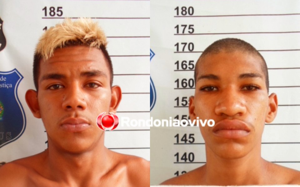 VÁRIOS ROUBOS: Presos bandidos que aproveitavam buracos para fazer assaltos 