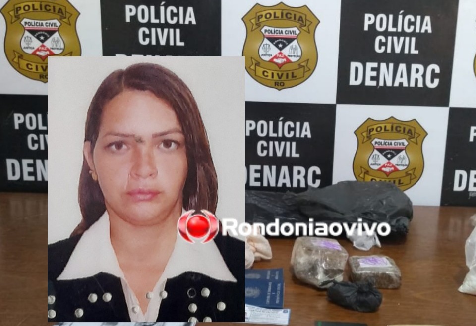 AÇÃO CONJUNTA: Denarc e Polícia Penal prendem mulher de apenado com um quilo de maconha