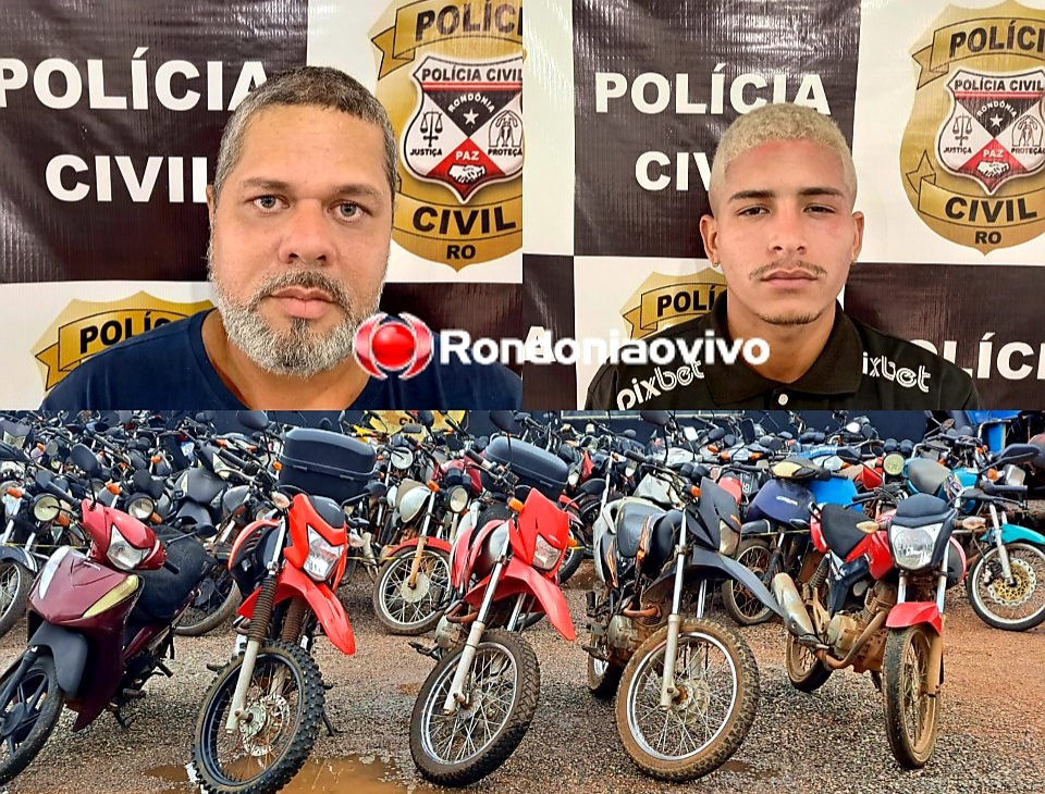 LADRÕES PRESOS: Delegacia de Furtos e roubos faz operação e recupera seis motos roubadas