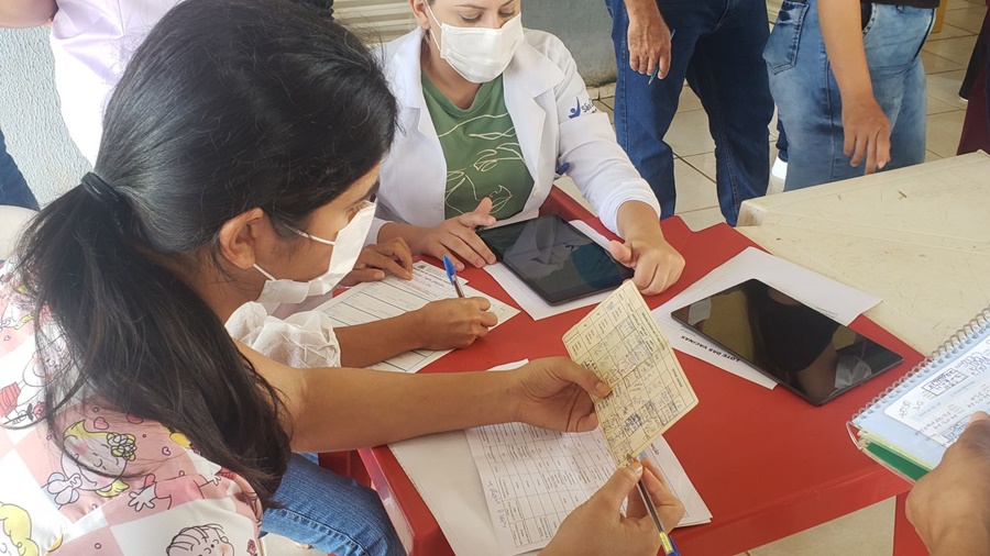 SAÚDE: Moradores do Orgulho do Madeira recebem serviços de imunização