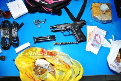 JI-PARANÁ -  Policia prende quadrilha com drogas,armas e munições 