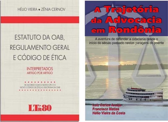 Livros sobre Direito em Rondônia serão lançados simultaneamente em junho