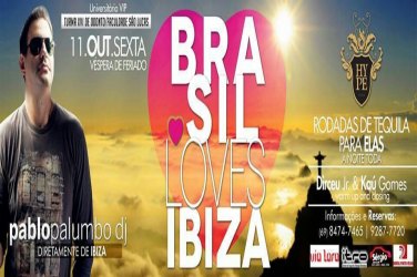 Confira os ganhadores da promoção BRASIL LOVES IBIZA
