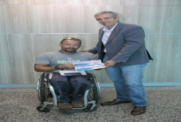 Paratriatleta representa ro em campeonato nacional