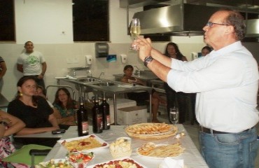 Fimca promove aula enogastronômica com o italiano Antônio Maccieri