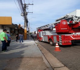 Princípio de incêndio em órgão público assusta servidores