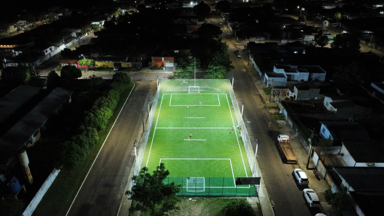 EM VILHENA: Com recursos de Ezequiel Neiva, três novos espaços esportivos são concluídos