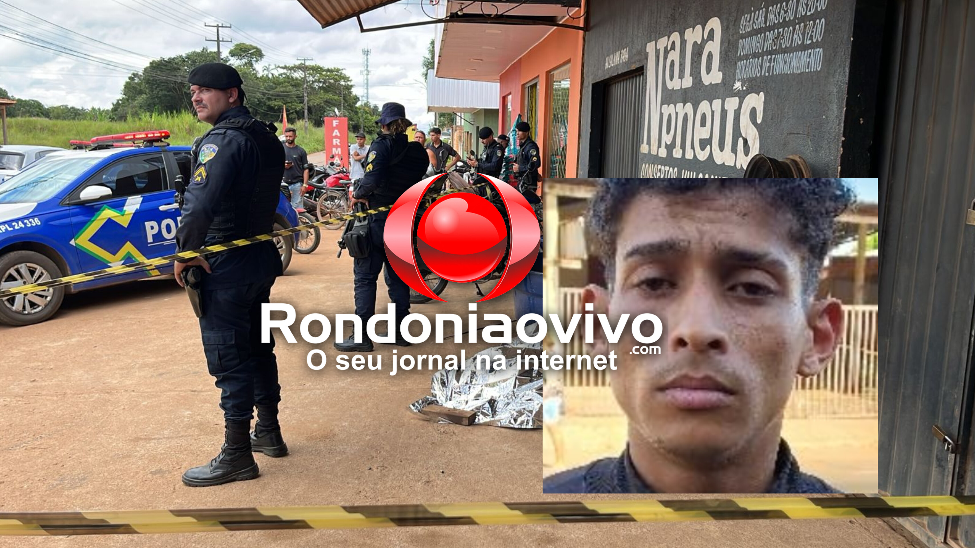 VÍDEO: Funcionário é executado a tiros em borracharia na av. Calama